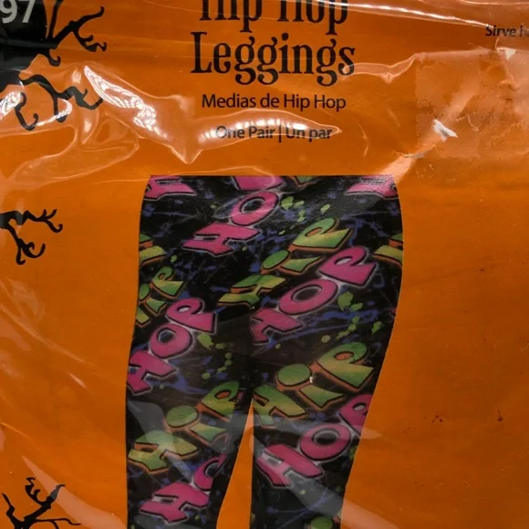 ** FREE WITH PURCHASE Hip Hop Leggings! Halloween Costume or Night Out! - Picture 2 of 6